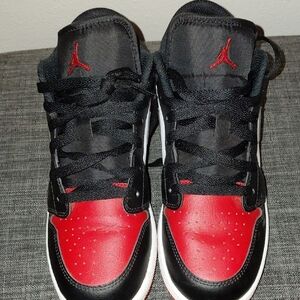 Nike Black and Red Men's Shoes